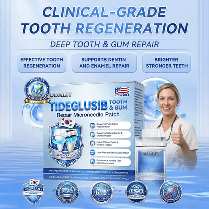 GаrаgеLіnе® 🦷 Tideglusib Fast‑Dissolving Tooth & Gum Repair Oral Strips ✨ (Supports tooth repair and helps relieve gum discomfort and other common oral concerns)