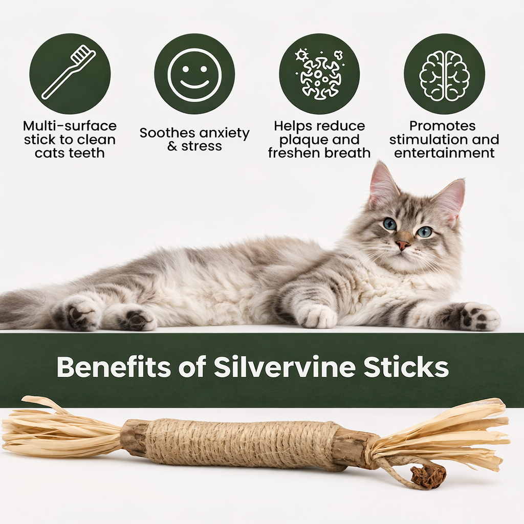 Catiphany Natural Silvervine Dental Sticks
